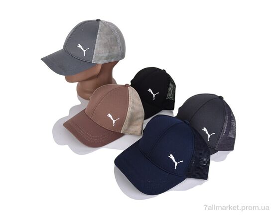 Фотография Кепка для мужчин Лето 0205-8 mix (5 шт. р.сетка One size) "KUINH" недорого оптом от прямого поставщика, изображение 2