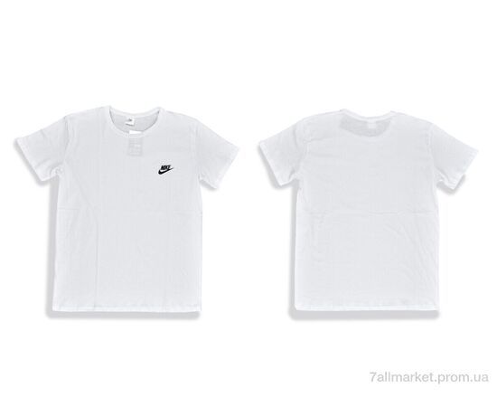 Футболка чоловіча Літо 821-M білий (5 шт. р.сіткаM-3XL) "Textile" недорого оптом від прямого постачальника, зображення 4