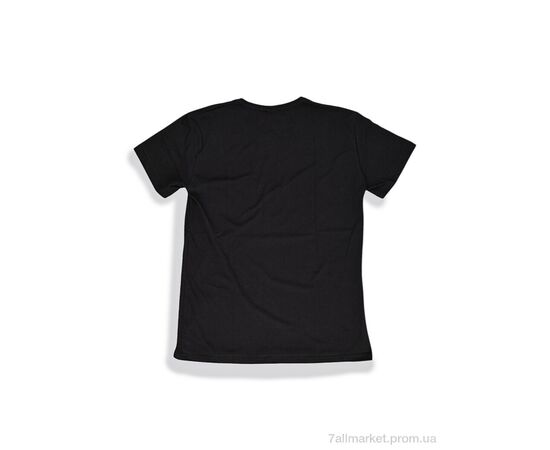 Фотография Футболка мужская Лето 823-M чорний (5 шт. р.сетка M-3XL) "Textile" недорого оптом от прямого поставщика, изображение 3