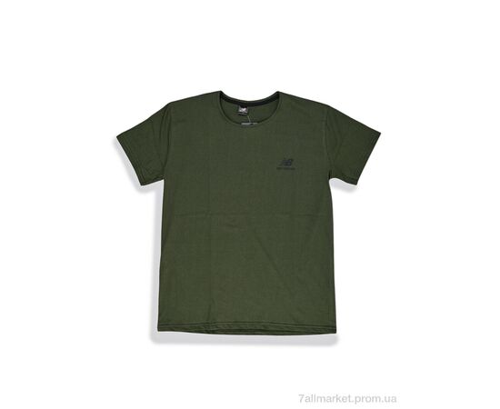 Футболка чоловіча Літо 824-M хакі (5 шт. р.сіткаM-3XL) "Textile" недорого оптом від прямого постачальника, зображення 2