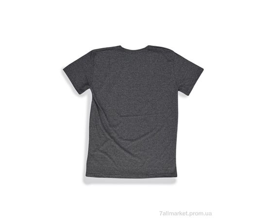 Фотография Футболка мужская Лето 825-M темно-сірий (5 шт. р.сетка M-3XL) "Textile" недорого оптом от прямого поставщика, изображение 3