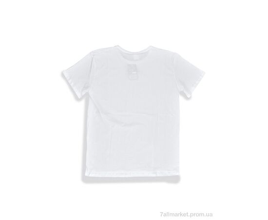 Фотография Футболка мужская Лето 827-M білий (5 шт. р.сетка M-3XL) "Textile" недорого оптом от прямого поставщика, изображение 3