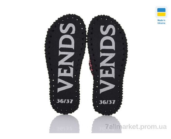 Фотография Тапки женские для дома Весна/осень 238W ягідний (9 пар р.36-41) "Active" недорого оптом от прямого поставщика, изображение 3