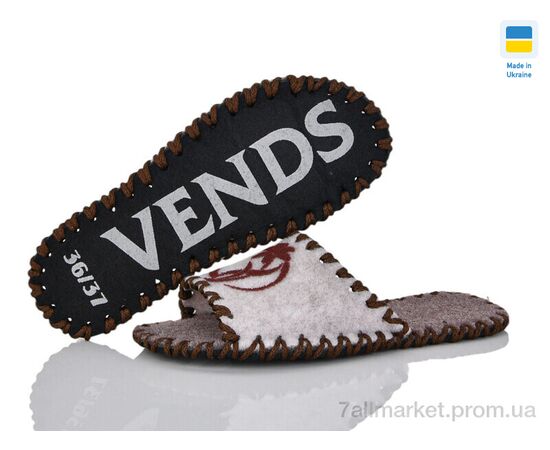 Фотография Тапки женские для дома Весна/осень 255W молоко (9 пар р.36-41) "Active" недорого оптом от прямого поставщика, изображение 3