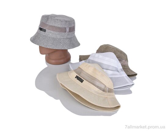 Панама мужская Лето 002-14 mix (58) (5 шт. р.сетка One size) "Кепочный стиль" недорого оптом от прямого поставщика, изображение 2 Фотография Панама мужская Лето 002-14 mix (58) (5 шт. р.сетка One size) "Кепочный стиль" недорого оптом от прямого поставщика, изображение 2