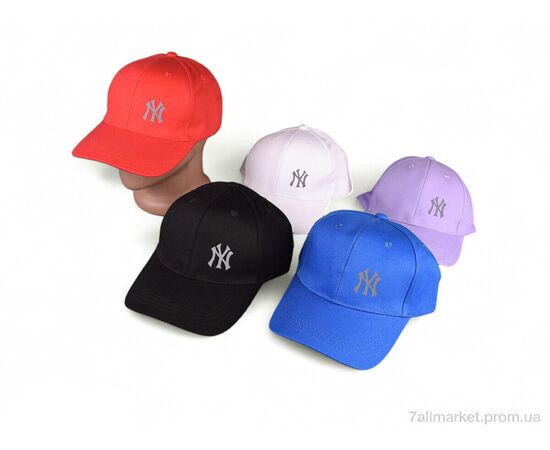 Фотография Кепка унисекс Лето 009-6 mix (5 шт. р.сетка 56-58) "Кепочный стиль" недорого оптом от прямого поставщика, изображение 2