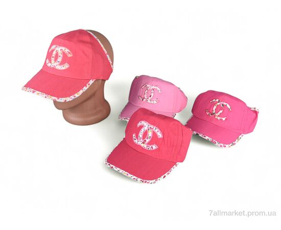 Кепка женская Лето 009-23 mix (5 шт. р.сетка 56-58) "Кепочный стиль" недорого оптом от прямого поставщика, изображение 2 Фотография Кепка женская Лето 009-23 mix (5 шт. р.сетка 56-58) "Кепочный стиль" недорого оптом от прямого поставщика, изображение 2