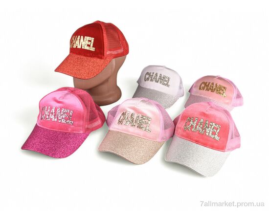 Кепка жіноча Літо 009-25 mix (56) (5 шт. р.сіткаOne size) "Кепочный стиль" недорого оптом від прямого постачальника, зображення 2 Кепка жіноча Літо 009-25 mix (56) (5 шт. р.сіткаOne size) "Кепочный стиль" недорого оптом від прямого постачальника, зображення 2