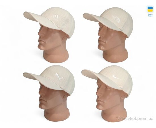 Кепка для мужчин Лето 0001 бежевий (4 шт. р.сетка 56-60) "Mabi" недорого оптом от прямого поставщика, изображение 2 Фотография Кепка для мужчин Лето 0001 бежевий (4 шт. р.сетка 56-60) "Mabi" недорого оптом от прямого поставщика, изображение 2