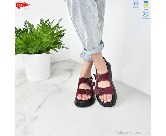 Босоножки женские летние Лето 414 бордо з. (8 пар р.36-41) "ARTO" недорого оптом от прямого поставщика, изображение 3 Фотография Босоножки женские летние Лето 414 бордо з. (8 пар р.36-41) "ARTO" недорого оптом от прямого поставщика, изображение 3