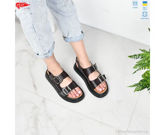 Босоножки женские летние Лето 414 корич.к. (8 пар р.36-41) "ARTO" недорого оптом от прямого поставщика, изображение 2 Фотография Босоножки женские летние Лето 414 корич.к. (8 пар р.36-41) "ARTO" недорого оптом от прямого поставщика, изображение 2