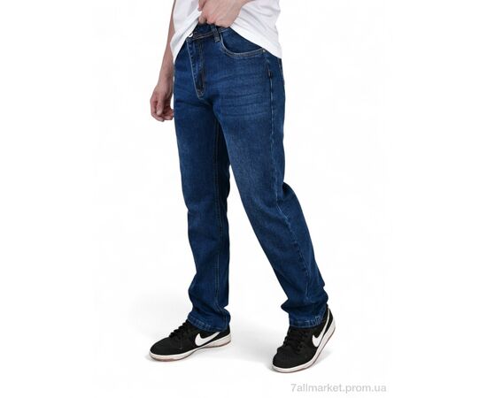 Фотография Джинсы мужские Весна/осень 2387 класика (8 шт. р.сетка 32-42) "Baron" недорого оптом от прямого поставщика, изображение 2