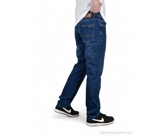 Фотография Джинсы мужские Весна/осень 2387 класика (8 шт. р.сетка 32-42) "Baron" недорого оптом от прямого поставщика, изображение 4