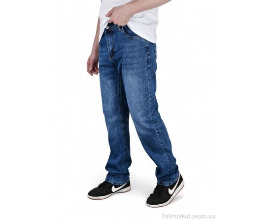 Фотография Джинсы мужские Весна/осень 7010 класика (8 шт. р.сетка 32-40) "Baron" недорого оптом от прямого поставщика, изображение 2