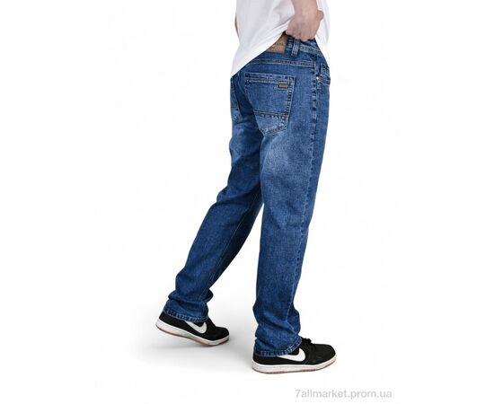 Фотография Джинсы мужские Весна/осень 7010 класика (8 шт. р.сетка 32-40) "Baron" недорого оптом от прямого поставщика, изображение 4
