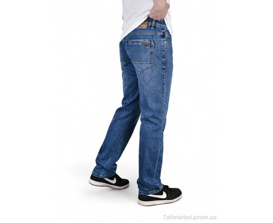 Фотография Джинсы мужские Весна/осень 7009 класика (8 шт. р.сетка 32-38) "Baron" недорого оптом от прямого поставщика, изображение 4