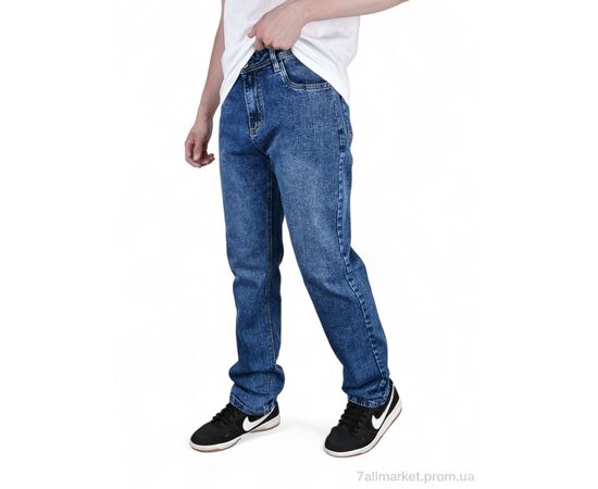 Фотография Джинсы мужские Весна/осень 7011 класика (8 шт. р.сетка 32-42) "Baron" недорого оптом от прямого поставщика, изображение 2