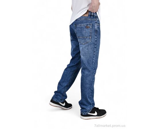Фотография Джинсы мужские Весна/осень 7011 класика (8 шт. р.сетка 32-42) "Baron" недорого оптом от прямого поставщика, изображение 4