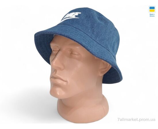 Панама чоловіча Літо 0076 джинс (4 шт. р.сітка56-62) "Mabi" недорого оптом від прямого постачальника, зображення 2 Панама чоловіча Літо 0076 джинс (4 шт. р.сітка56-62) "Mabi" недорого оптом від прямого постачальника, зображення 2