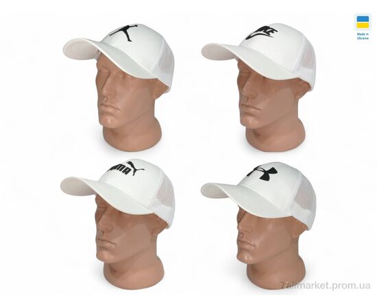 Кепка унісекс Літо 0064 mix (4 шт. р.сітка56-62) "Mabi" недорого оптом від прямого постачальника, зображення 2 Кепка унісекс Літо 0064 mix (4 шт. р.сітка56-62) "Mabi" недорого оптом від прямого постачальника, зображення 2
