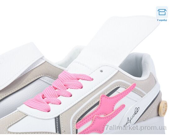 Фотография Кроссовки женские модные Весна/осень 2025-90-2 (8 пар р.36-41) "Obuvok" недорого оптом от прямого поставщика, изображение 2