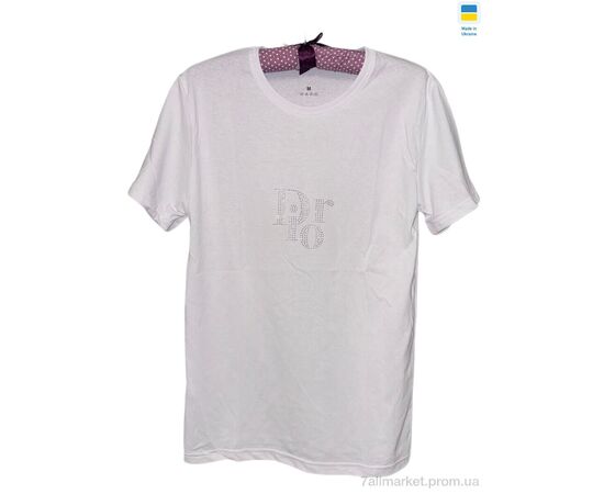 Футболка женская Лето 107 white (5 шт. р.сетка 50-58) "Алия" недорого оптом от прямого поставщика Фотография Футболка женская Лето 107 white (5 шт. р.сетка 50-58) "Алия" недорого оптом от прямого поставщика