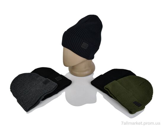 Шапка чоловіча Весна/осінь 9-07 mix (5 шт. р.сіткаOne size) "TUZZI" недорого оптом від прямого постачальника, зображення 2