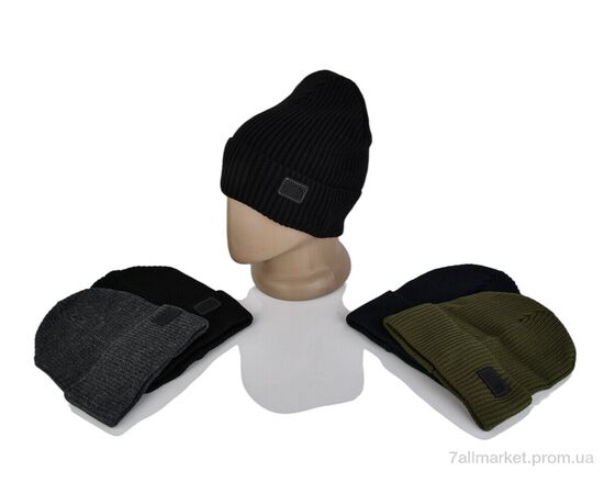 Шапка чоловіча Весна/осінь 9-08 mix (5 шт. р.сіткаOne size) "TUZZI" недорого оптом від прямого постачальника, зображення 2