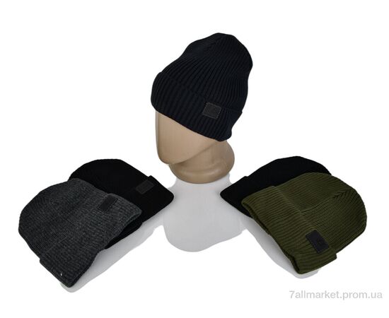 Шапка чоловіча Весна/осінь 9-09 mix (5 шт. р.сіткаOne size) "TUZZI" недорого оптом від прямого постачальника, зображення 2