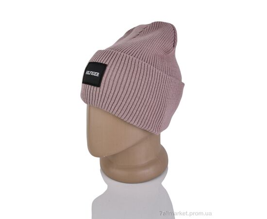 Жіноча шапка Зима 9-17 pink (5 шт. р.сіткаOne size) "TUZZI" недорого оптом від прямого постачальника, зображення 2