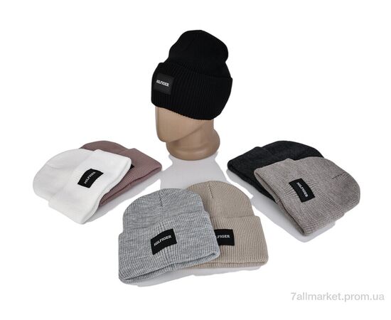 Фотография Женская шапка Зима 9-17 mix (5 шт. р.сетка One size) "TUZZI" недорого оптом от прямого поставщика, изображение 2