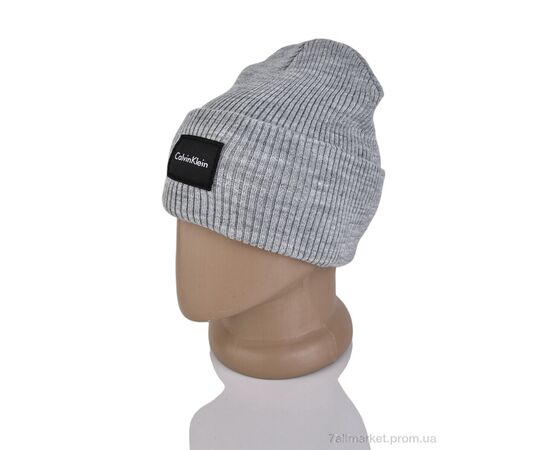 Жіноча шапка Зима 9-16 l.grey (5 шт. р.сіткаOne size) "TUZZI" недорого оптом від прямого постачальника, зображення 2