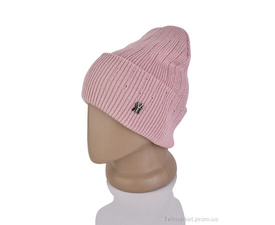 Фотография Женская шапка Зима 9-14 l.pink (5 шт. р.сетка One size) "TUZZI" недорого оптом от прямого поставщика, изображение 2