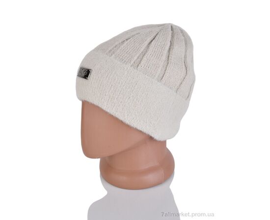 Фотография Женская шапка Зима 9-18 beige (5 шт. р.сетка One size) "TUZZI" недорого оптом от прямого поставщика, изображение 2