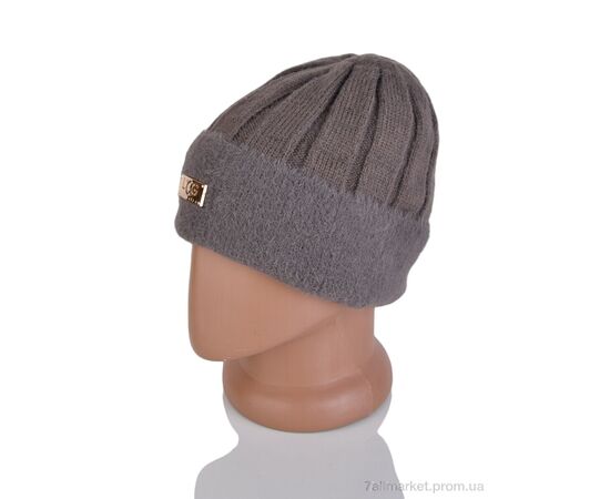 Фотография Женская шапка Зима 9-18 brown (5 шт. р.сетка One size) "TUZZI" недорого оптом от прямого поставщика, изображение 2