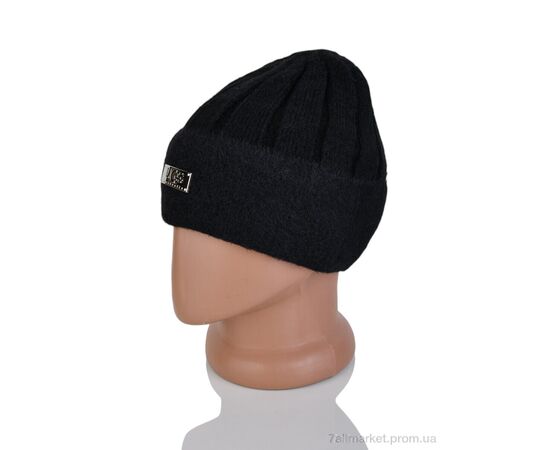Фотография Женская шапка Зима 9-18 black (5 шт. р.сетка One size) "TUZZI" недорого оптом от прямого поставщика, изображение 2