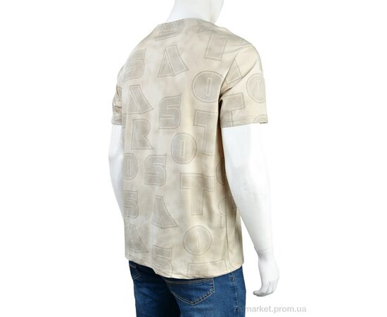 Фотография Футболка мужская Лето 4117-NT580-3 beige (5 шт. р.сетка 56-64) "Мир" недорого оптом от прямого поставщика, изображение 2