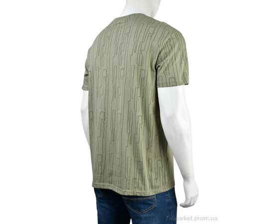 Фотография Футболка мужская Лето 4117-NT571-6 green (5 шт. р.сетка 56-64) "Мир" недорого оптом от прямого поставщика, изображение 2