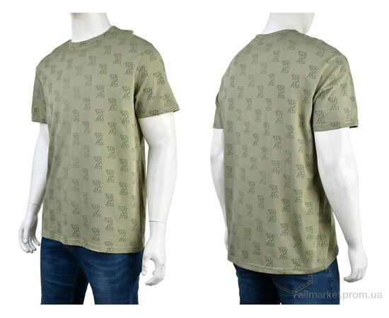 Фотография Футболка мужская Лето 4117-NT572-6 green (5 шт. р.сетка 56-64) "Мир" недорого оптом от прямого поставщика, изображение 3