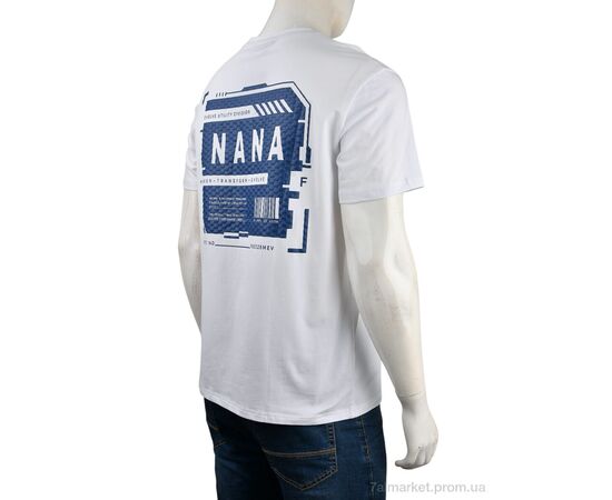 Фотография Футболка мужская Лето 4117-NT56-21-2 white (5 шт. р.сетка 56-64) "Мир" недорого оптом от прямого поставщика, изображение 2