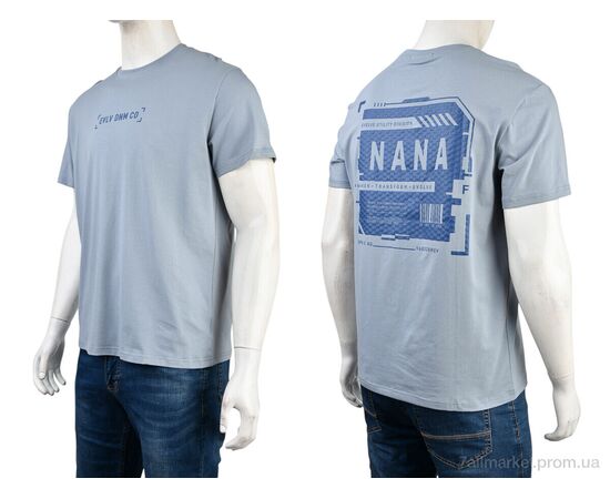 Фотография Футболка мужская Лето 4117-NT56-21-5 grey (5 шт. р.сетка 56-64) "Мир" недорого оптом от прямого поставщика, изображение 3