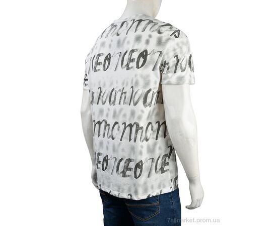 Фотография Футболка мужская Лето 4117-NT573-2 white (5 шт. р.сетка 56-64) "Мир" недорого оптом от прямого поставщика, изображение 2