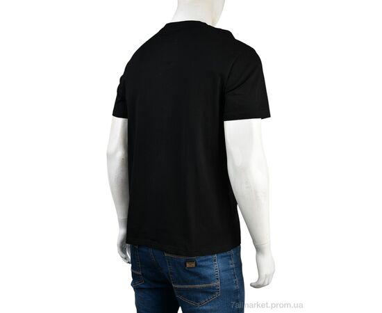 Фотография Футболка мужская Лето 4117-NT56-19-1 black (5 шт. р.сетка 56-64) "Мир" недорого оптом от прямого поставщика, изображение 2