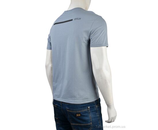 Футболка чоловіча Літо 4117-NT48-12-5 grey (5 шт. р.сітка48-56) "Мир" недорого оптом від прямого постачальника, зображення 2 Футболка чоловіча Літо 4117-NT48-12-5 grey (5 шт. р.сітка48-56) "Мир" недорого оптом від прямого постачальника, зображення 2