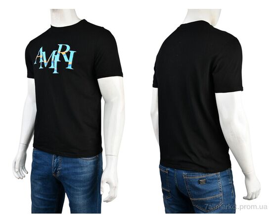 Футболка чоловіча Літо 4117-NT48-19-1 black (5 шт. р.сітка48-56) "Мир" недорого оптом від прямого постачальника, зображення 3 Футболка чоловіча Літо 4117-NT48-19-1 black (5 шт. р.сітка48-56) "Мир" недорого оптом від прямого постачальника, зображення 3