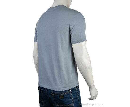 Футболка чоловіча Літо 4117-NT48-19-5 blue (5 шт. р.сітка48-56) "Мир" недорого оптом від прямого постачальника, зображення 2 Футболка чоловіча Літо 4117-NT48-19-5 blue (5 шт. р.сітка48-56) "Мир" недорого оптом від прямого постачальника, зображення 2