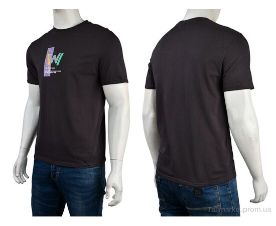 Футболка чоловіча Літо 4117-NT48-21-4 grey (5 шт. р.сітка48-56) "Мир" недорого оптом від прямого постачальника, зображення 3 Футболка чоловіча Літо 4117-NT48-21-4 grey (5 шт. р.сітка48-56) "Мир" недорого оптом від прямого постачальника, зображення 3