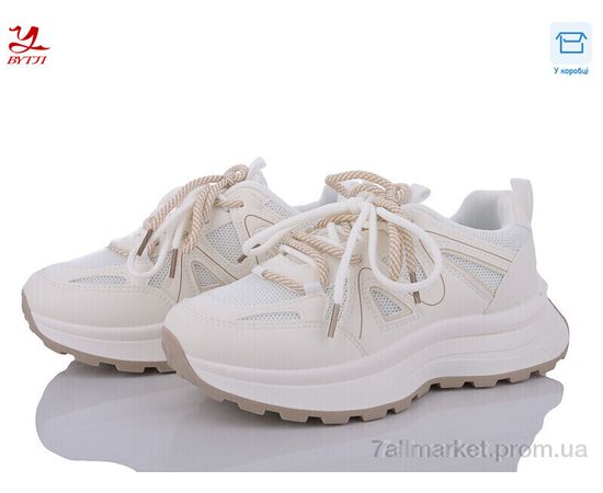 Кросівки жіночі модні Весна/осінь B805-3 (8 пар р.37-41) "Bytji" недорого оптом від прямого постачальника, зображення 2 Кросівки жіночі модні Весна/осінь B805-3 (8 пар р.37-41) "Bytji" недорого оптом від прямого постачальника, зображення 2