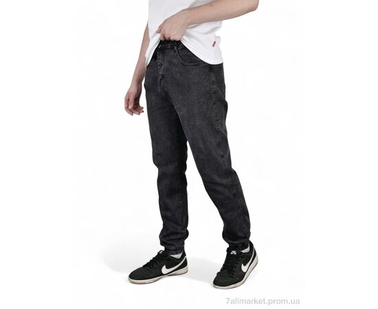 Джинси чоловічі Весна/осінь 8013-1 (8 шт. р.сітка29-36) "Baron" недорого оптом від прямого постачальника, зображення 2
