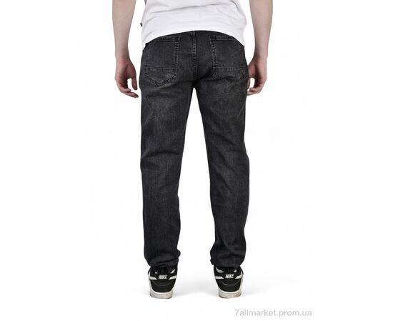 Джинси чоловічі Весна/осінь 8013-1 (8 шт. р.сітка29-36) "Baron" недорого оптом від прямого постачальника, зображення 3